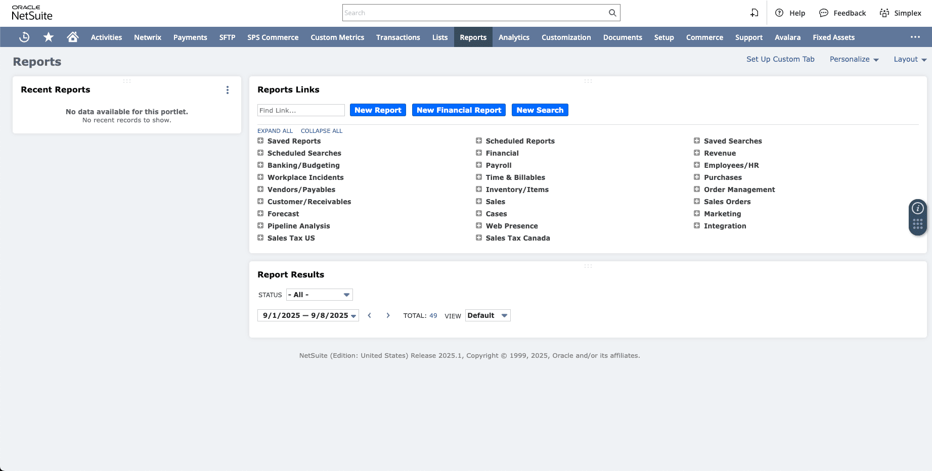 ERP System Demo